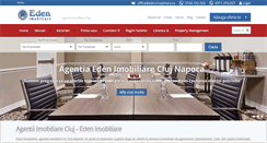 Desktop Screenshot of edenimobiliare.ro